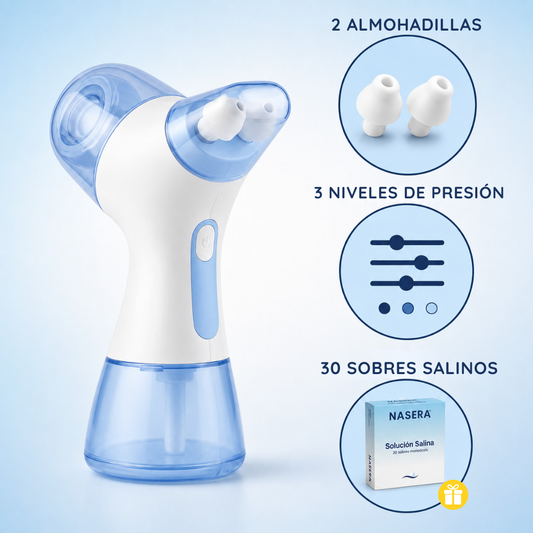 Limpiador Nasal Eléctrico para Respirar Mejor
