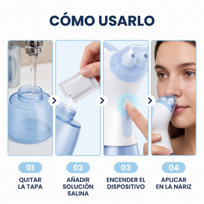 Limpiador Nasal Eléctrico para Respirar Mejor