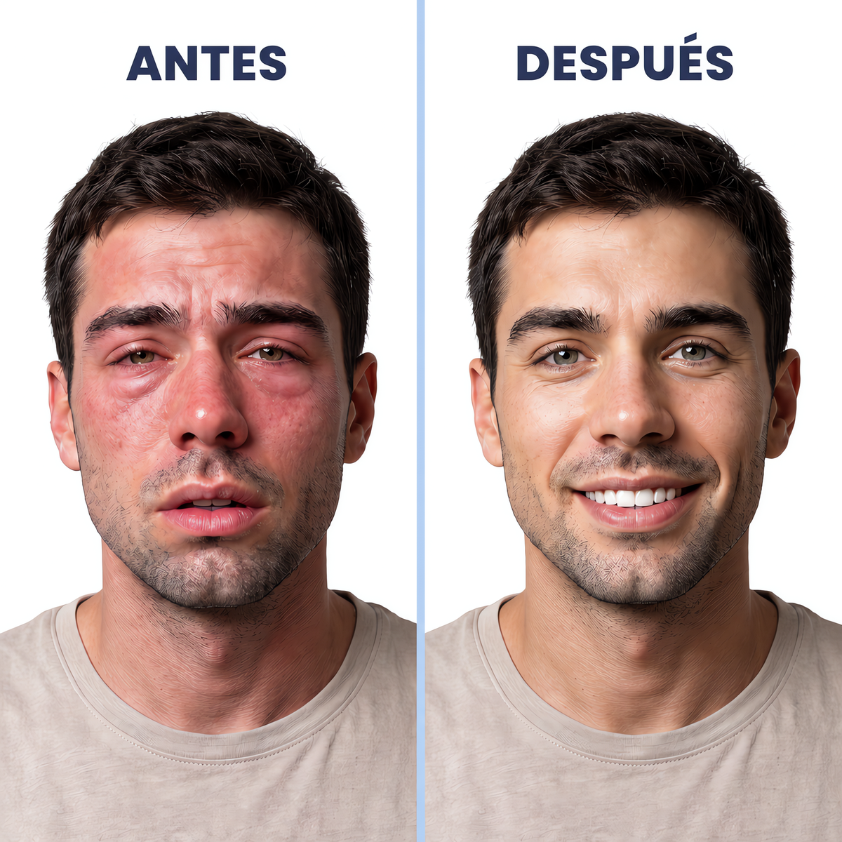 Dispositivo de Luz Roja para las Alergias