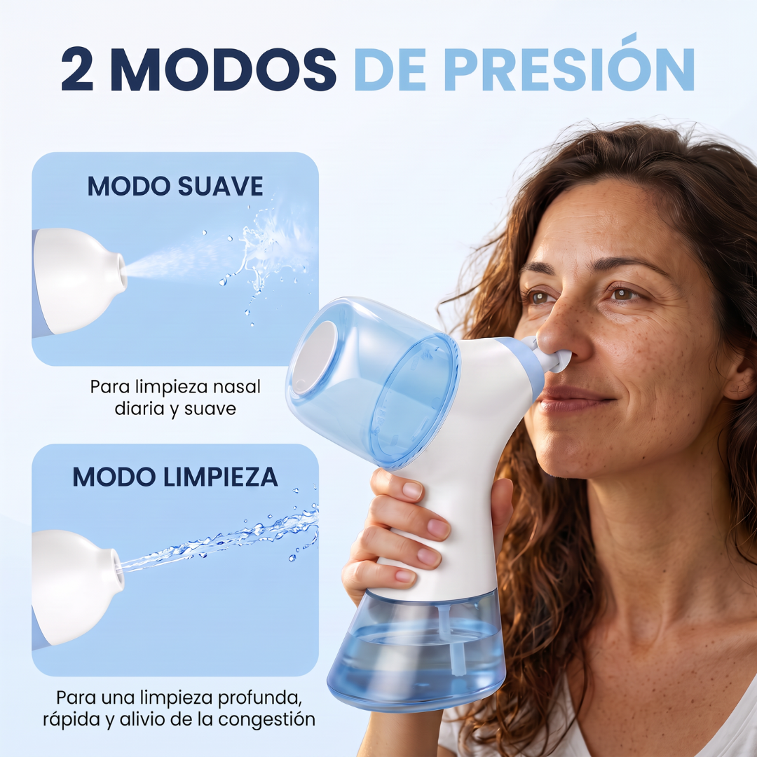 Limpiador Nasal Eléctrico para Respirar Mejor