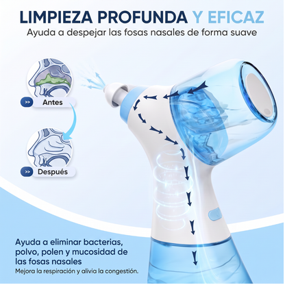 Limpiador Nasal Eléctrico para Respirar Mejor